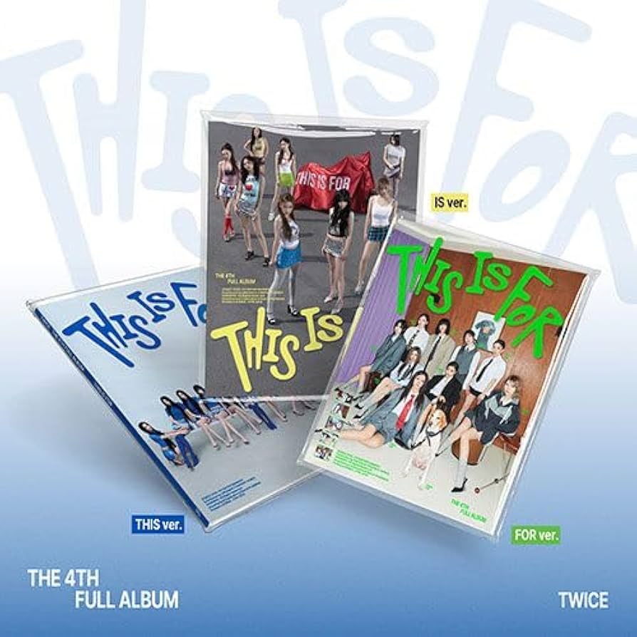 Amazon.co.jp: TWICE (トゥワイス) - 4集 「THIS IS FOR」 (3種セット