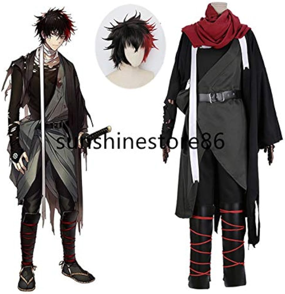 Amazon.co.jp: 刀剣乱舞 肥前忠広 コスプレ衣装 ＋ウィッグ : ホビー