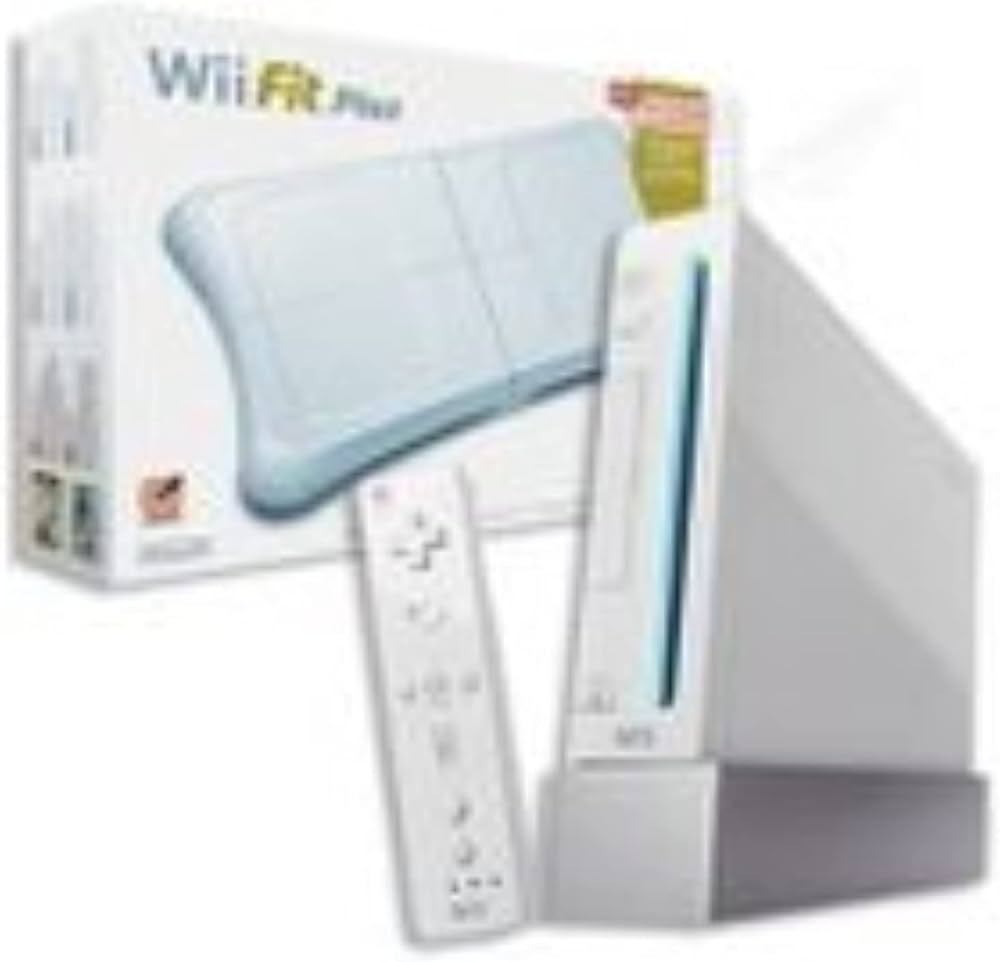 Amazon.com: Wii Console and Wii Fit Plus Bundle : Video Games