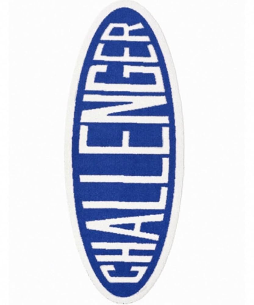 最終値下げ 美品 CHALLENGER 23AW オーバルロゴ ラグマット 最終値下げ