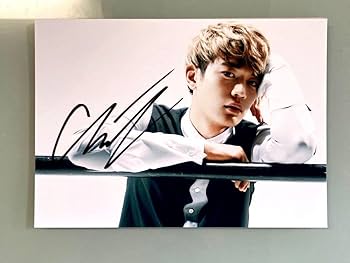 Amazon.co.jp: ミンホ直筆サイン入り2Lサイズ写真‥Choi Min-ho…SHINee