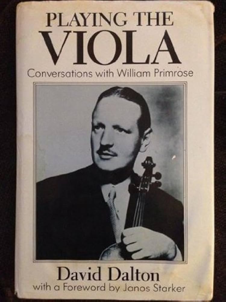 Amazon.co.jp: Playing the Viola: Conversations With William