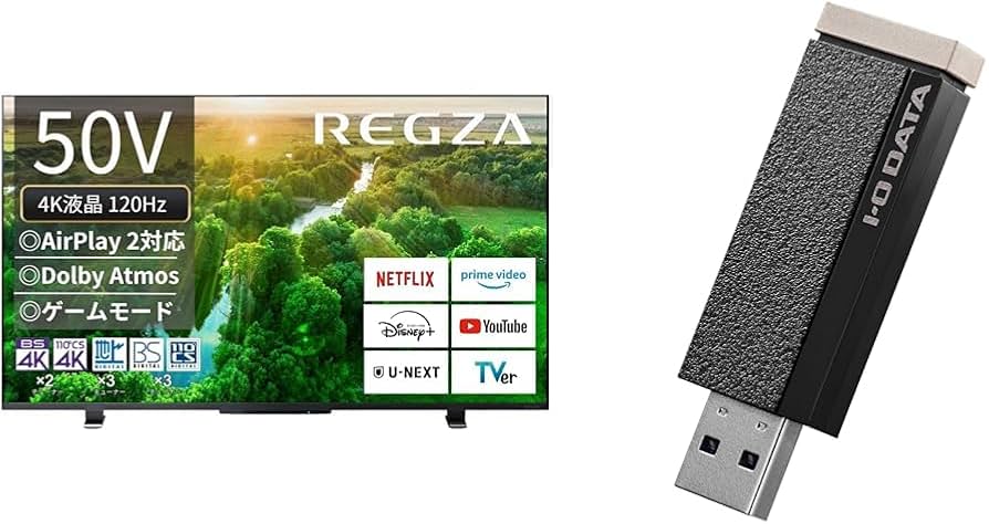 Amazon | 【セット買い】 レグザ 50V型 4K液晶テレビ 50Z570L 4K