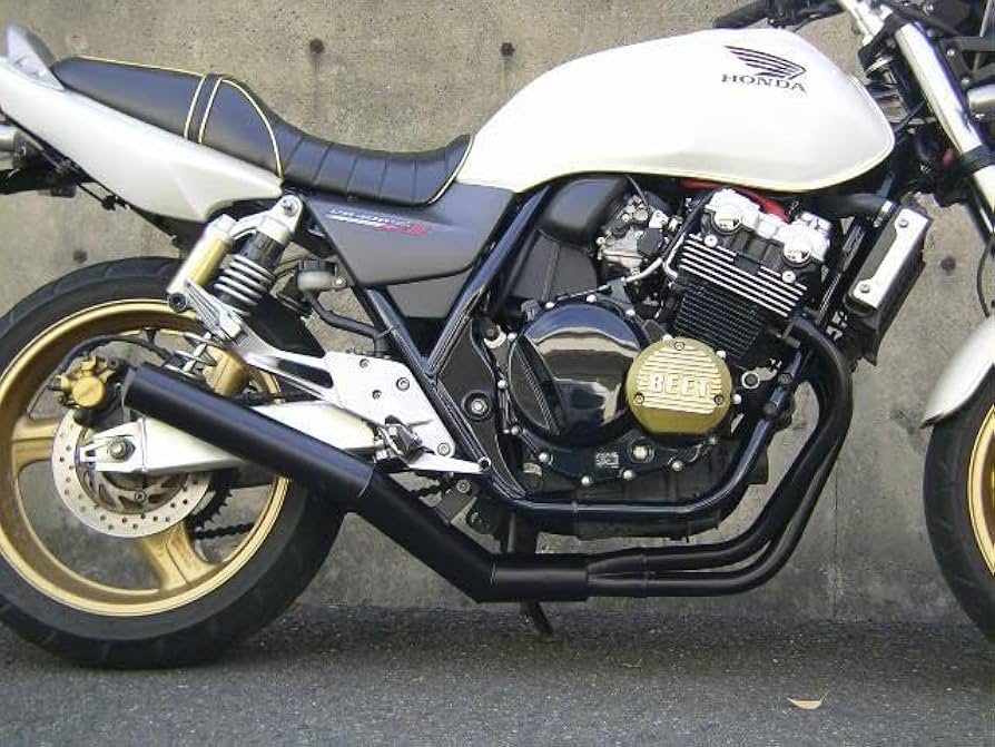 Amazon | PRETTY RACING製 CB400SF VTEC NC39 ショート管 70π マフラー