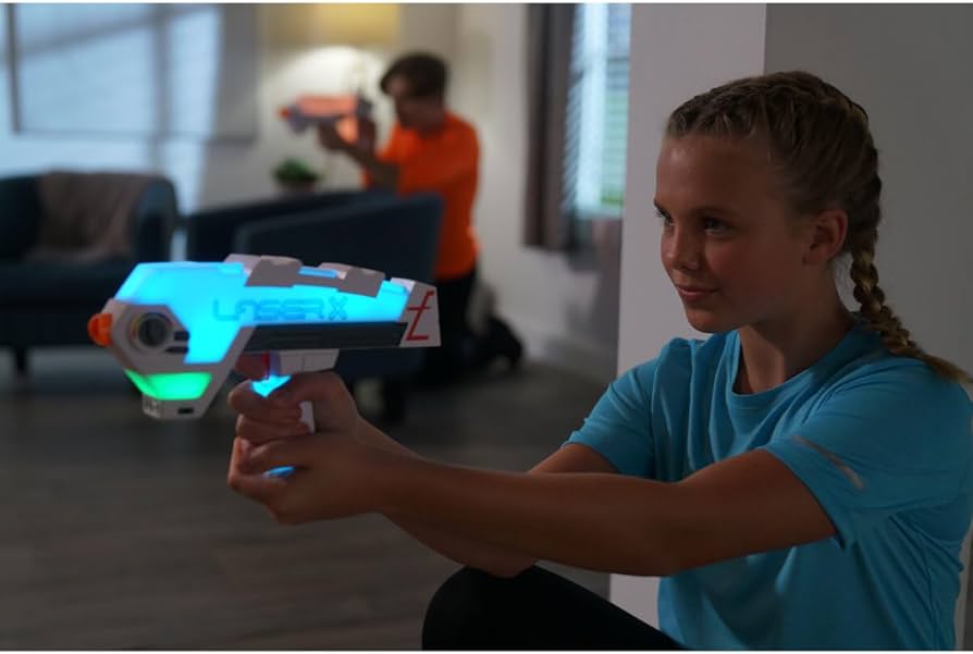 Amazon | Laser X クロスシューティング 4丁セット レーザーX