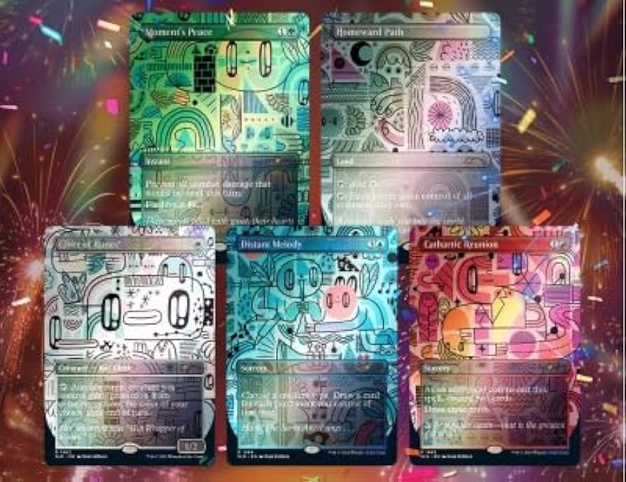 Amazon.com: Magic: The Gathering Secret Lair: Gift Wrapped Foil