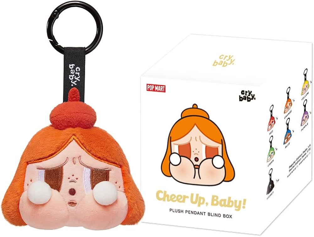 POP MART CRYBABY CHEER UP, BABY! SERIES-Plush Doll Series 1Box 2.5