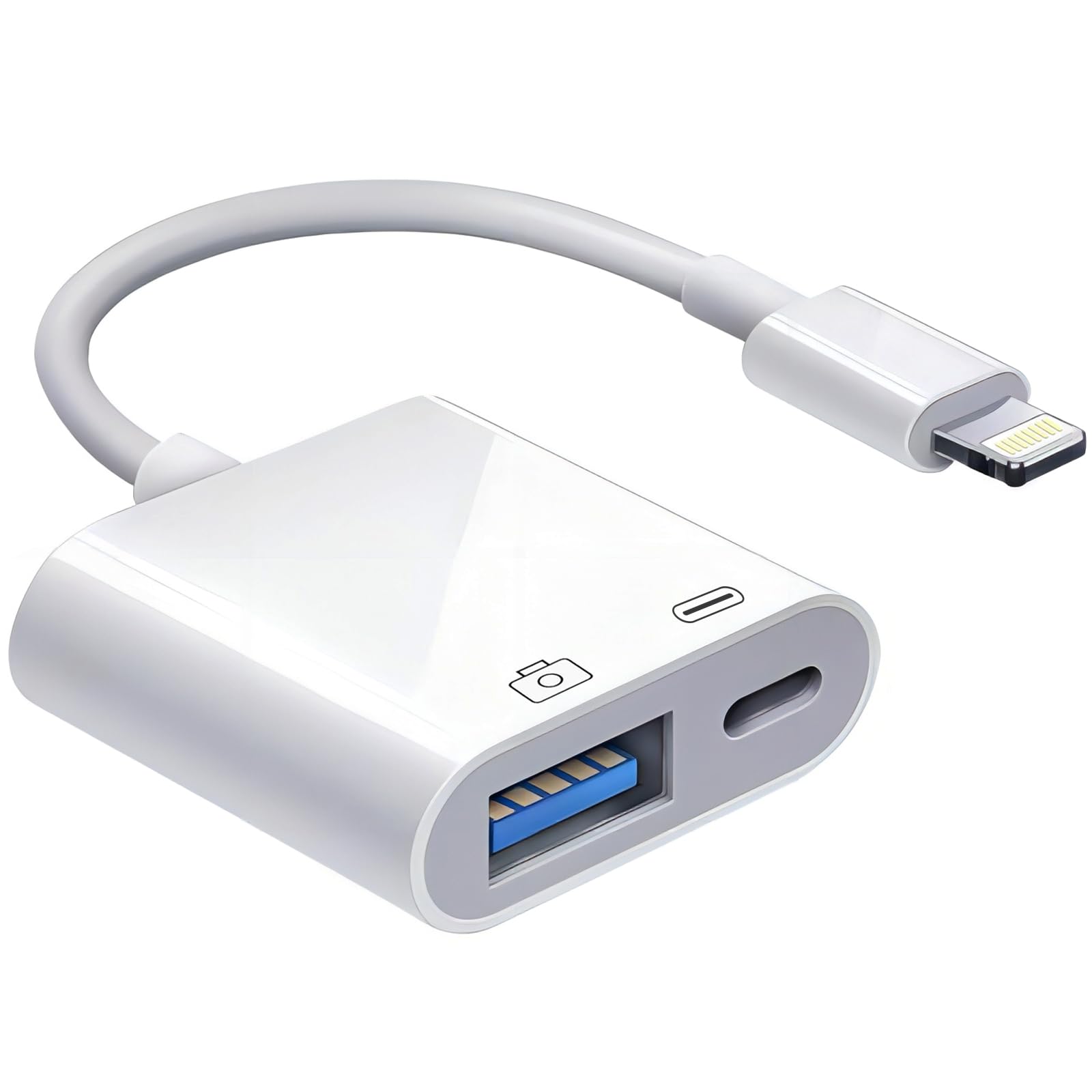 Amazon.co.jp: Hovvaa Lightning USBカメラアダプタ 2in1【正規MFi認証