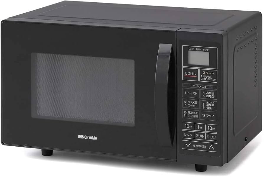 Amazon | MO-TJ2(ブラック) オーブンレンジ 16L | アイリスオーヤマ