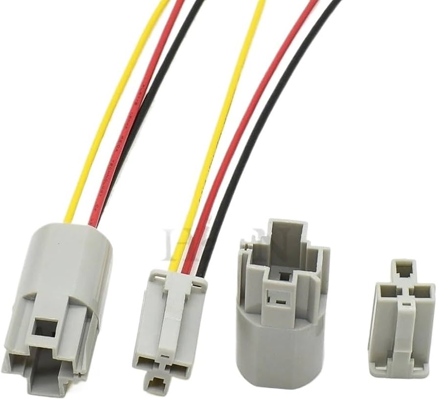 Amazon | BIZOCA 3ピン自動車配線ハーネスコネクタプラグオスメス