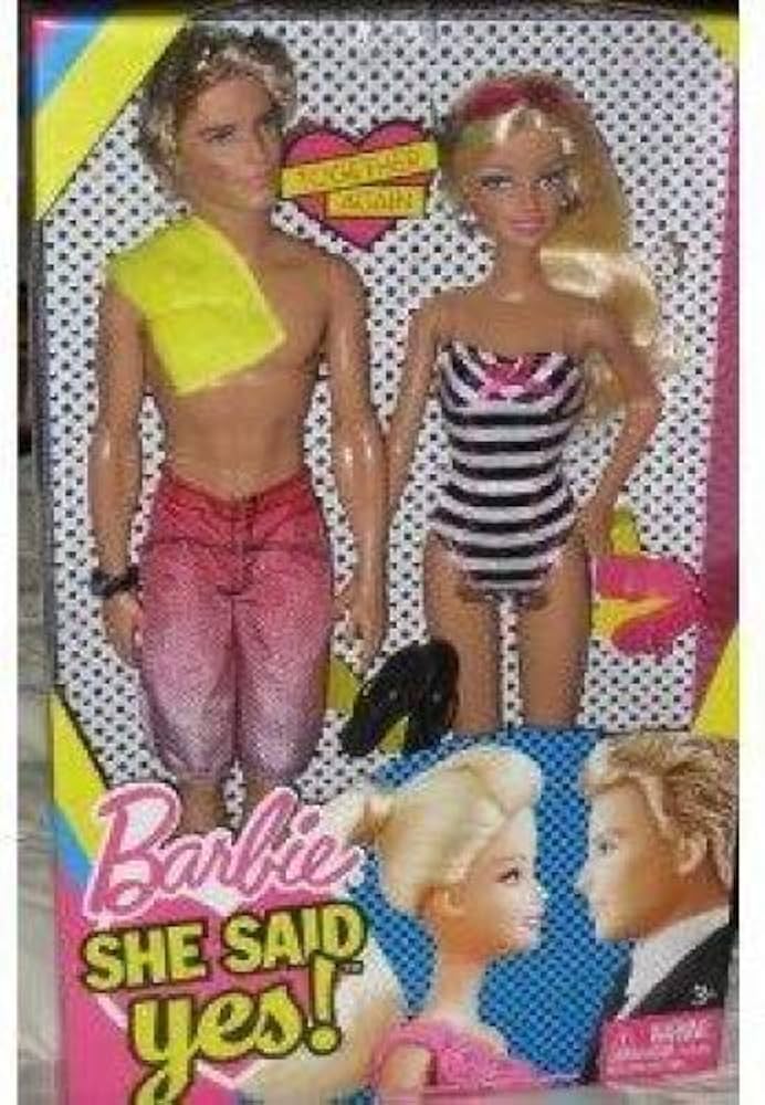 Amazon.com: Barbie 12 Inch Doll Giftset 2Pack Barbie Ken She Said