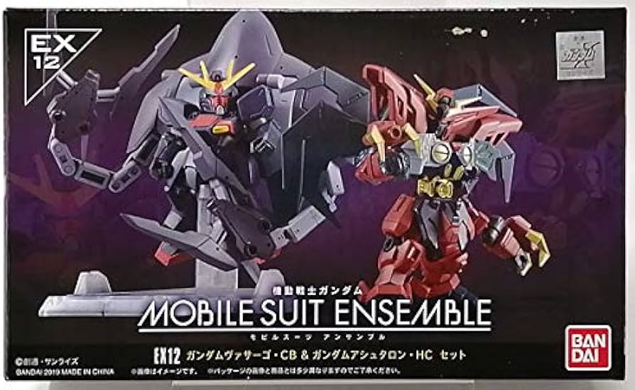Amazon | MOBILE SUIT ENSEMBLE EX12 ガンダムヴァサーゴ・CB&ガンダム
