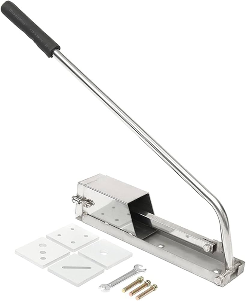 粘土押し出し機 壁取り付け ハンドル付きステンレススチール押し出し機