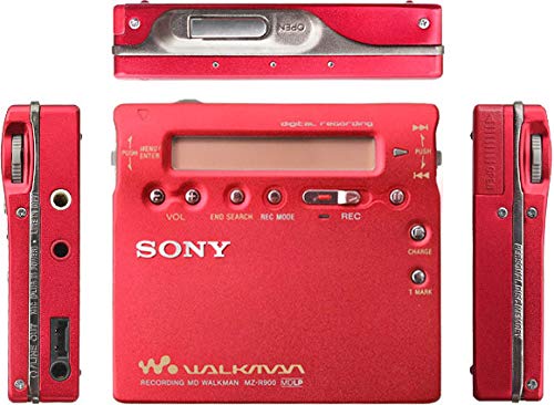 Amazon.co.jp: SONY ソニー MZ-R900-R レッド ポータブルMDレコーダー