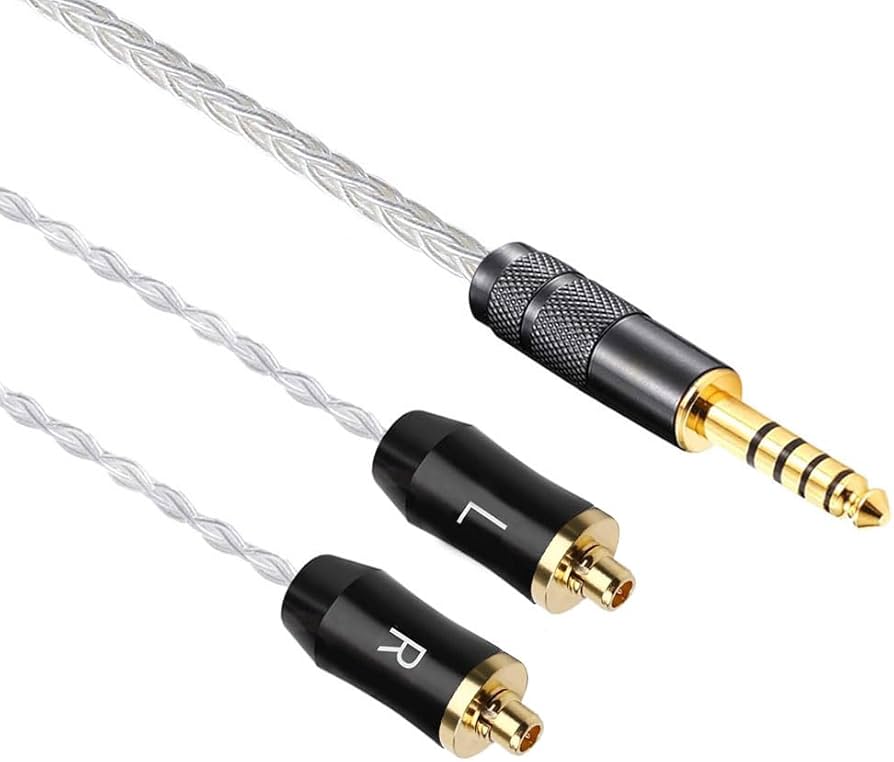 Amazon | ipovoq mmcx 4.4 mm ケーブル se215 se846 SE535 交換