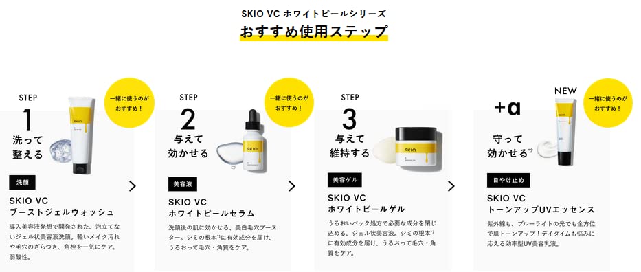 Amazon | ロート S ホワイトゲル（SKIO VC ホワイトピールゲル） 美白