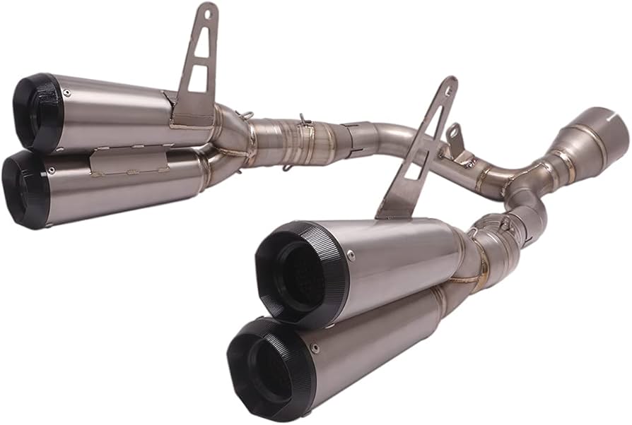 Amazon | フルエキゾースト エキゾーストパイプ スリップオンマフラー