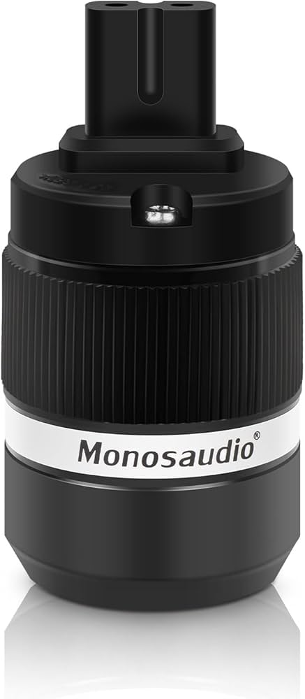 Amazon | Monosaudio オーディオ用電源プラグ メス AC電源コネクタ