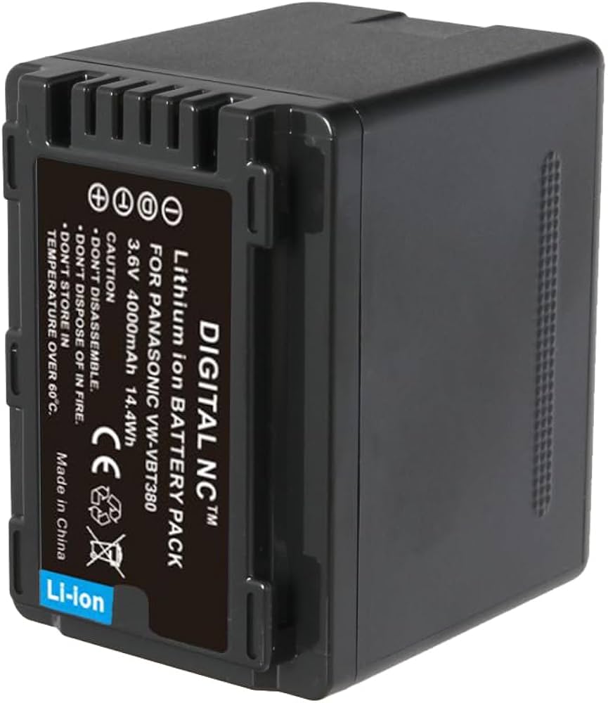 Amazon.com: Digital Nc VW-VBT380 Ultra High Capacity 'Intelligent