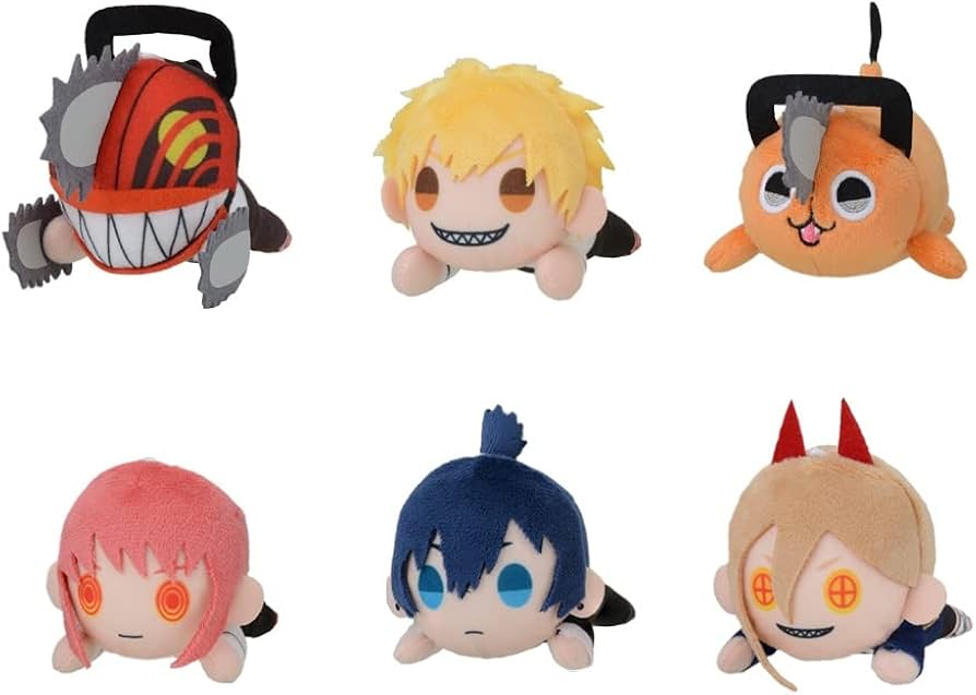 Amazon.co.jp: セガ チェンソーマン 寝そべり ぬいぐるみ（ぷち） BOX