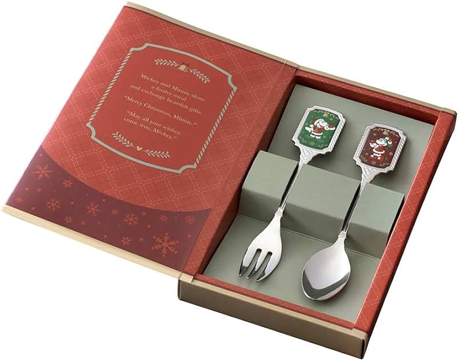 Amazon | ディズニー クリスマス 2022 スーベニア スプーン＆フォーク