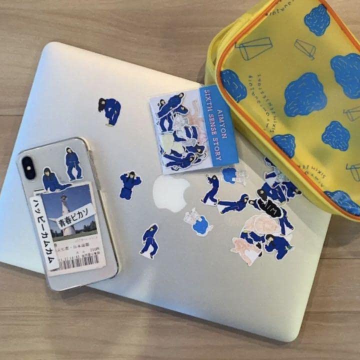 Amazon.co.jp: あいみょん ステッカー シール AIM グッズ フレーク