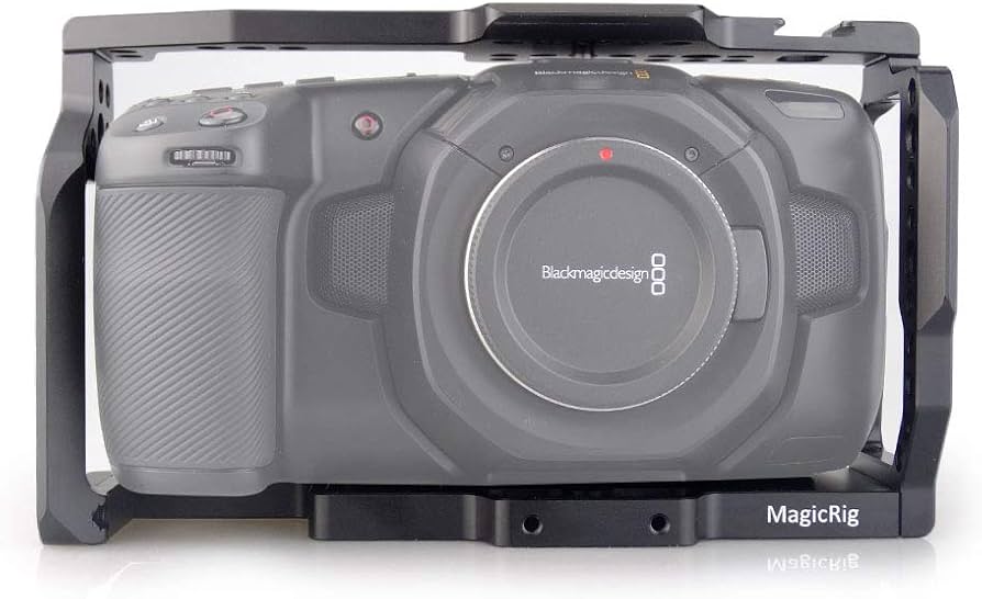 Amazon.com : MAGICRIG BMPCC 4K /BMPCC 6K Camera Cage with Cold