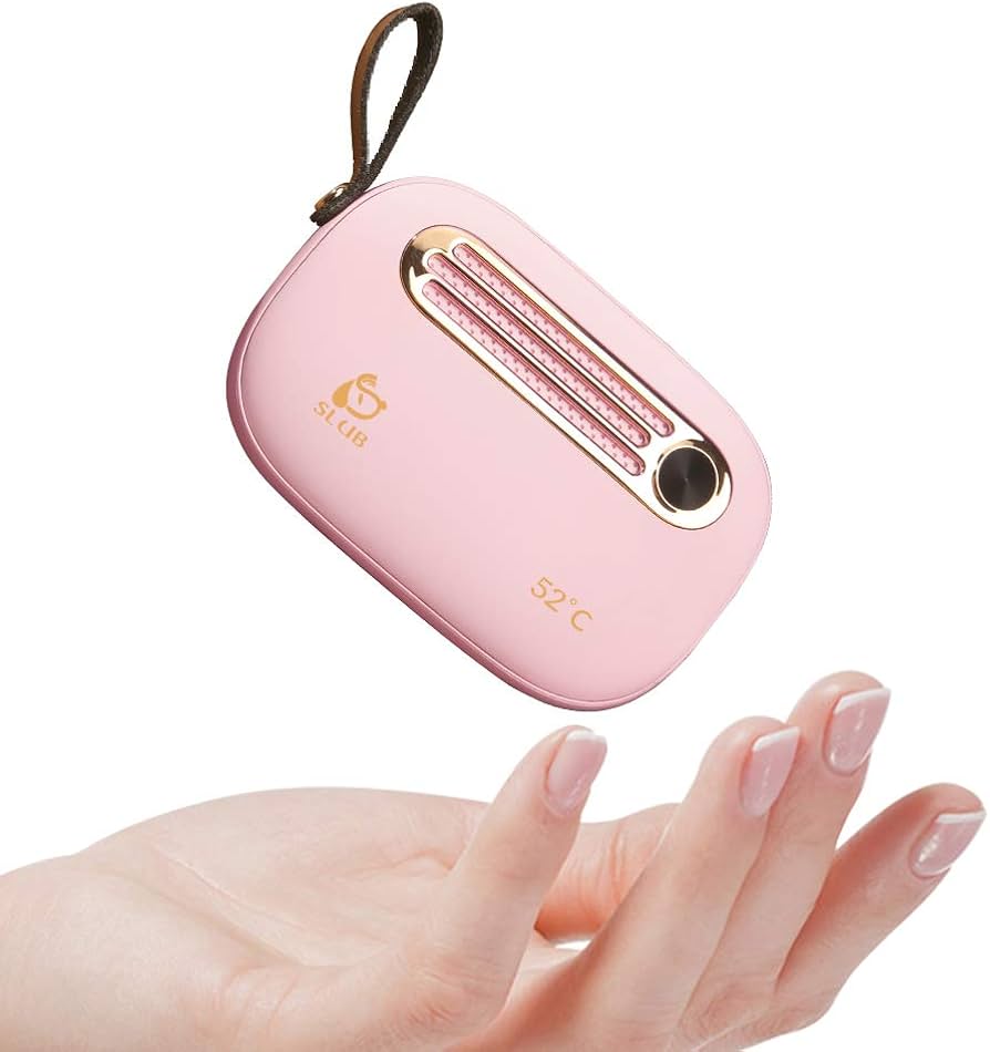 SIMPLE LIFE モバイルバッテリー with 充電式カイロ ピンク カイロ