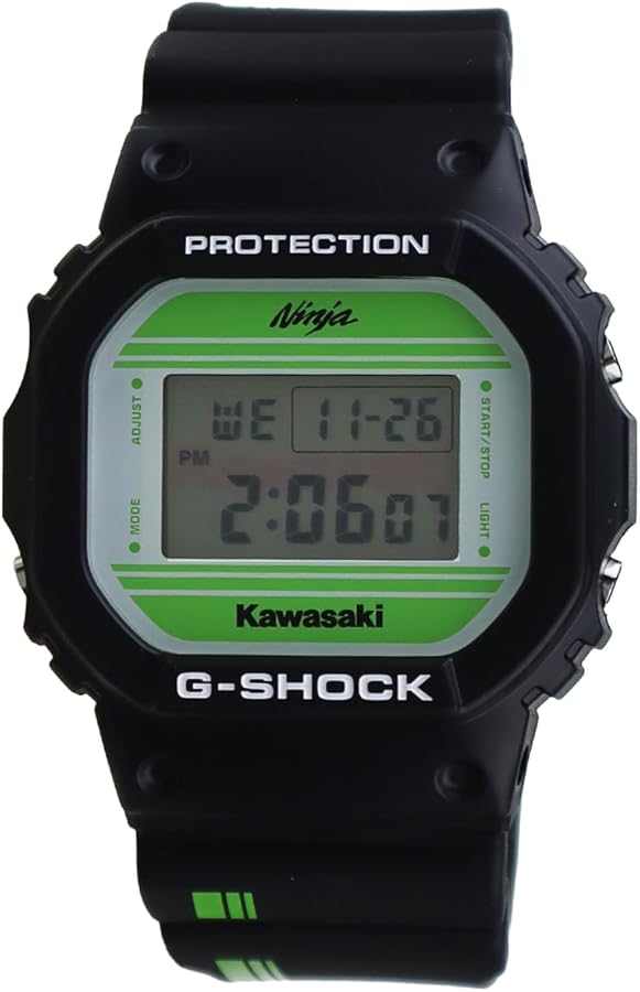 Amazon | [カシオ Gショック] G-SHOCK Kawasakiコラボモデル クォーツ