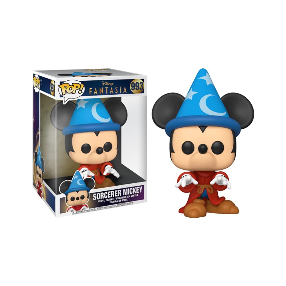 Amazon.com: Funko Pop Disney Fantasia Sorcerer Mickey 10
