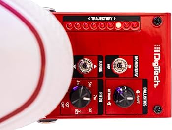 Amazon.com: Digitech Mini Guitar Pitch Effect Pedal, Red (WHAMMY