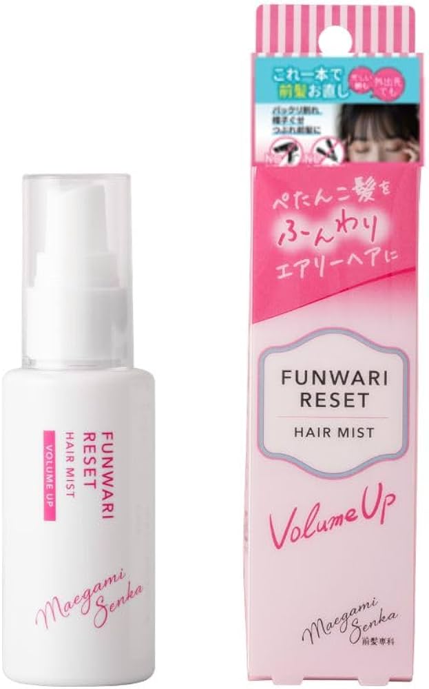 Amazon | 前髪専科ふんわりリセットヘアミスト 手ぐしでリセット完了