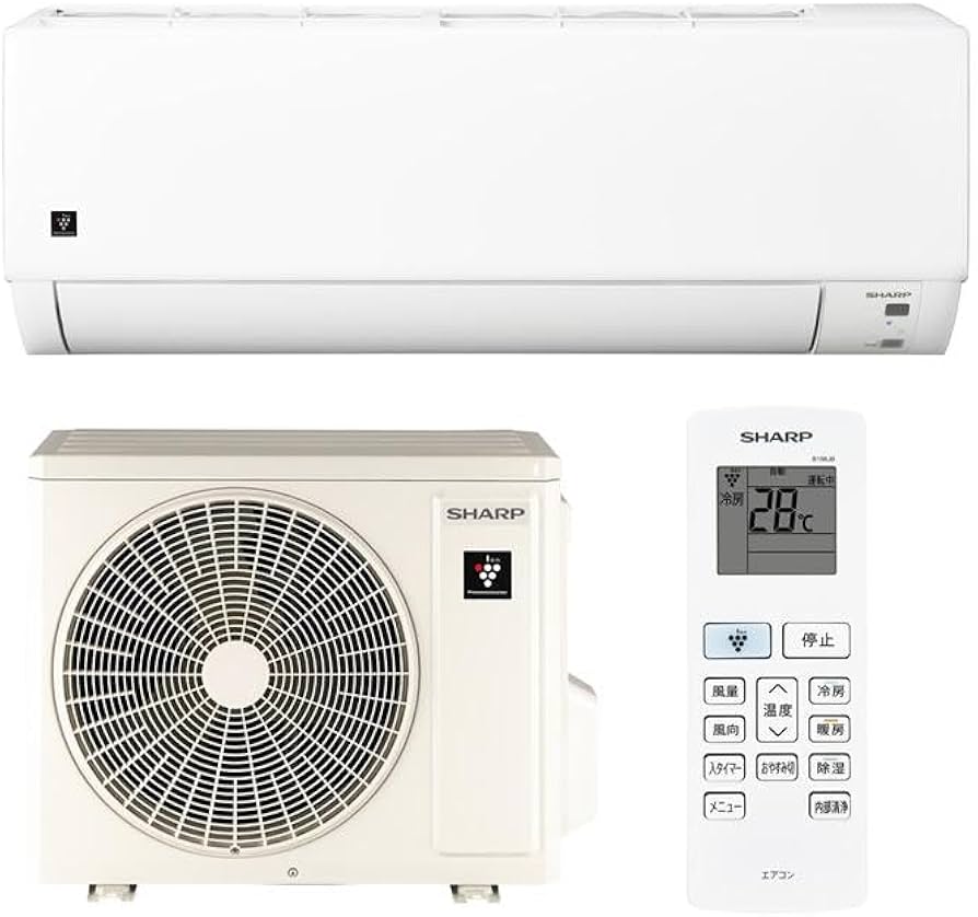 ルパン シャープ 8畳用ルームエアコン AY-P25DM 2023年製 ルパン