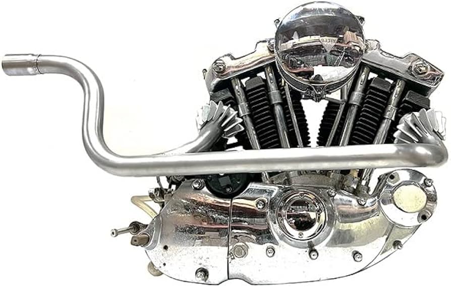 Amazon | ハーレー Raw XLCH ハイヘッダー パイプ マフラー スポーツ