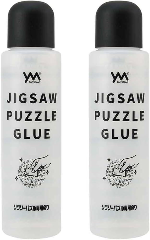 Amazon.co.jp: やのまん ジグソーパズル 専用のり 120g×2本 : 文房具