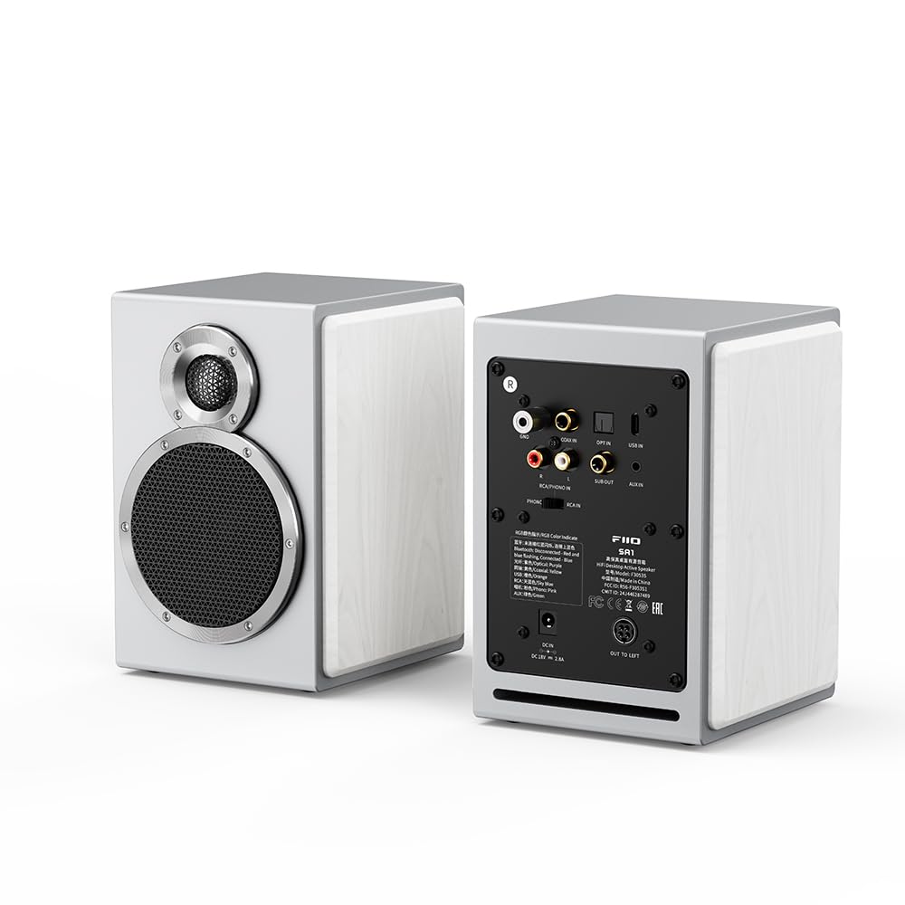 Amazon.com: FiiO SA1 High-Fidelity Desktop Speaker. 31-Band PEQ