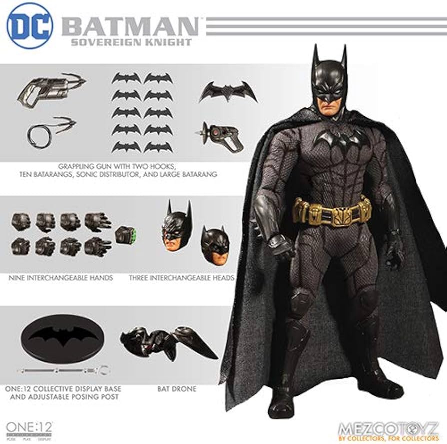 Amazon.co.jp: One: 12 DC Batman Sovereign Knight Collective Figure