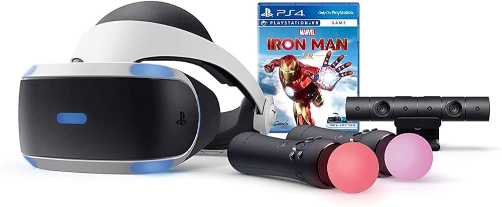 Amazon.com: Playstation VR Marvel's Iron Man VR Bundle - 4 : Video