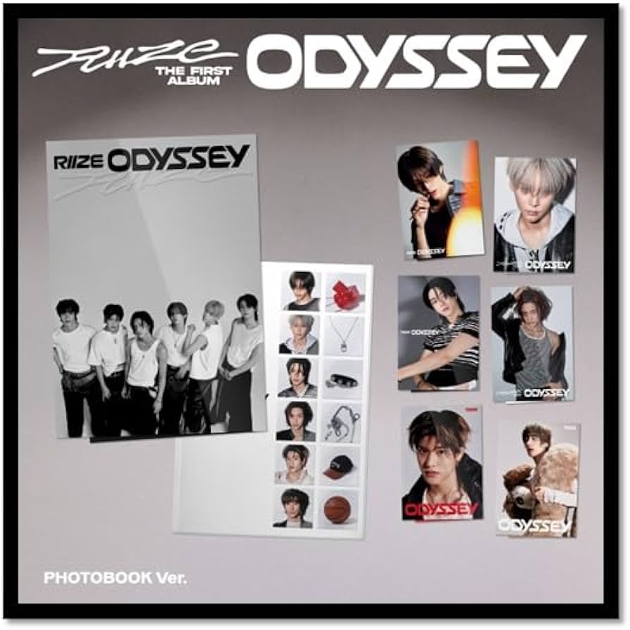Amazon.com: RIIZE ODYSSEY [Photobook Ver.] 1st Full Album (EUNSEOK