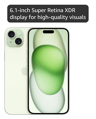 Amazon.com: Apple iPhone 15, 128GB, Green - AT&T (Renewed) : Cell