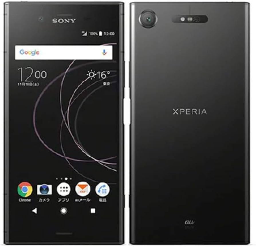 Amazon | ソニー(SONY) au Xperia XZ1 SOV36 Black 白ロム | ソニー