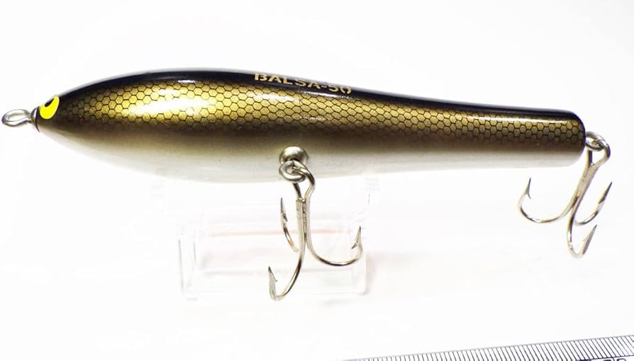 Amazon.co.jp: オールド ルアー OLD バルサ50 BALSA-50 ビッグラッシュ