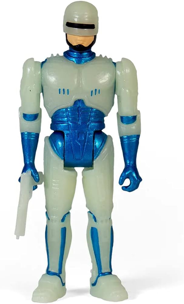 Amazon.com: Robocop Official Super7 Reaction Figure Glow in The