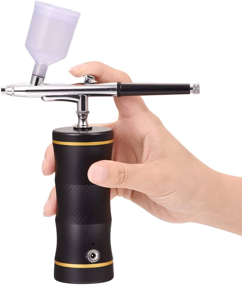 Amazon | 匠魂 エアブラシ コンプレッサー 塗装用具セット ハンド