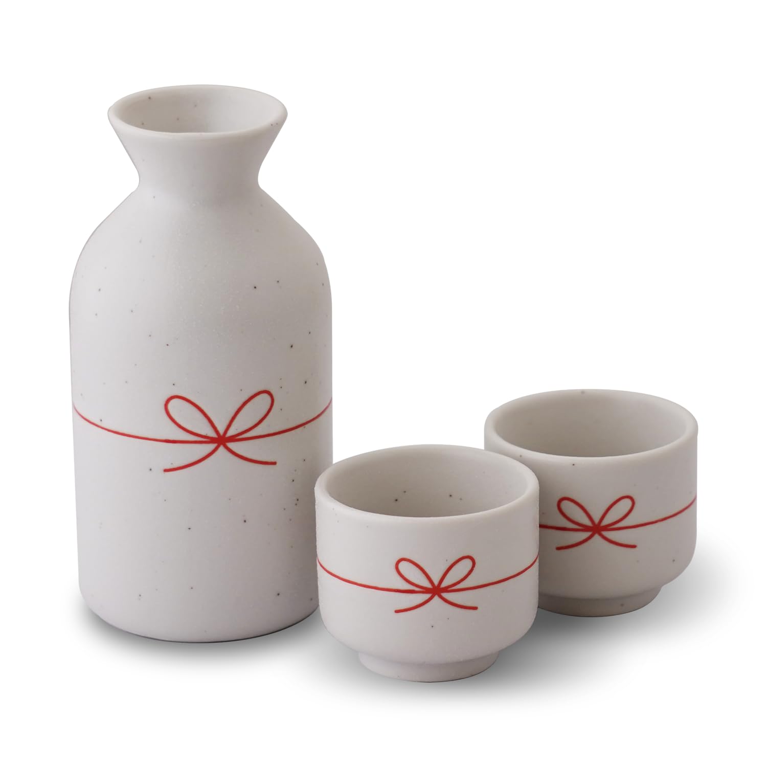 Amazon.com | Sake Tokkuri and Sake Cups(2pcs) Set, 7.1 floz