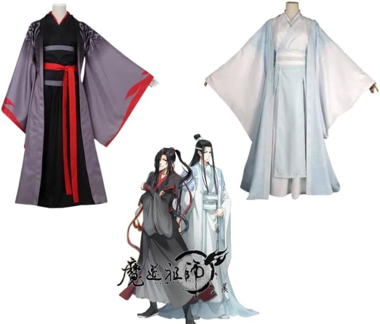 Amazon.co.jp: 魔道祖師 コスプレ衣装 魏無羨 藍忘機 コスプレ衣装
