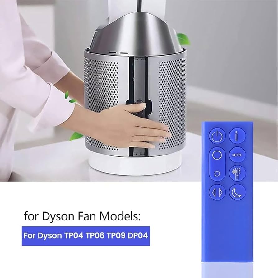 Amazon.co.jp: 【電池付属】ダイソン TP04 TP07 リモコン 青 ブルー