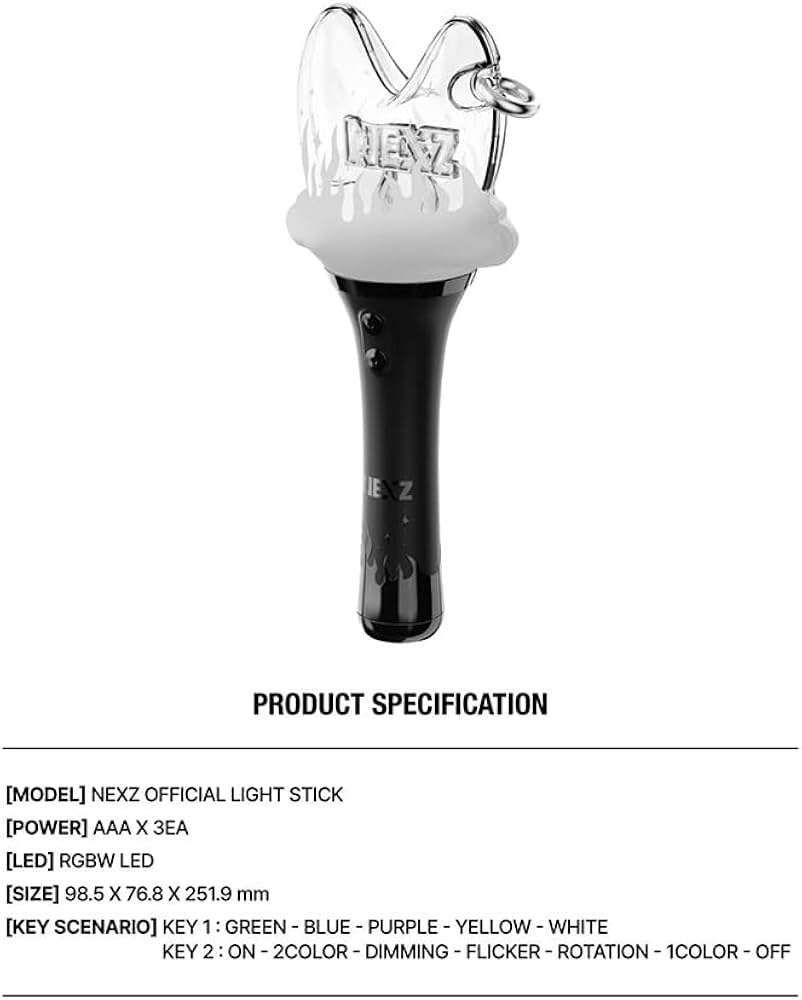 Amazon.co.jp: NEXZ - OFFICIAL LIGHT STICK ペンライト penlight