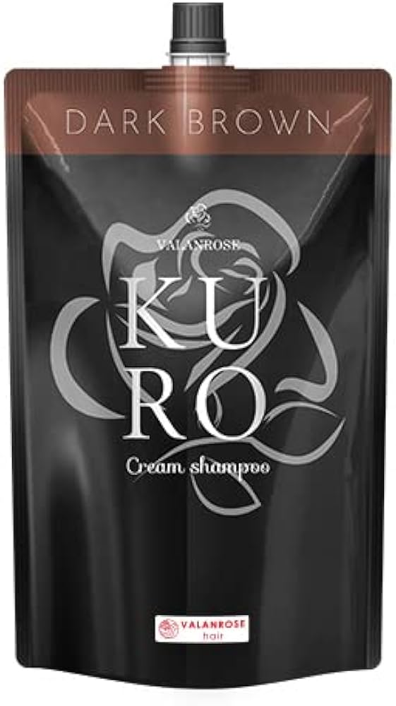 Amazon | 【1本7役】VALANROSE hair KUROクリームシャンプー 400g