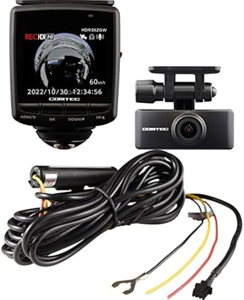 Amazon | コムテック「ドライブレコーダー HDR362GW」+「駐車監視